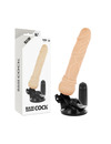 BASECOCK - REALISTIC VIBRATOR REMOTE CONTROL FLESH 19.5 CM D-223017