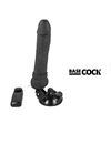 BASECOCK - REALISTIC VIBRATOR REMOTE CONTROL FLESH 19.5 CM D-223017