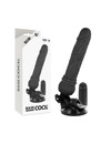 BASECOCK - REALISTIC VIBRATOR REMOTE CONTROL FLESH 19.5 CM D-223017