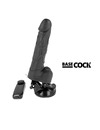 BASECOCK - REALISTIC VIBRATOR REMOTE CONTROL FLESH 18.5CM D-223019