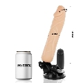 BASECOCK - REALISTIC VIBRATOR REMOTE CONTROL FLESH 20 CM