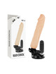 BASECOCK - VIBRADOR REALISTICO CONTROL REMOTO NATURAL 20 CM