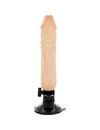 BASECOCK - REALISTIC VIBRATOR REMOTE CONTROL FLESH 20 CM D-223021