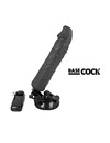 BASECOCK - REALISTIC VIBRATOR REMOTE CONTROL FLESH 20 CM D-223021