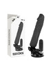 BASECOCK - VIBRADOR REALISTICO CONTROL REMOTO NATURAL 20 CM
