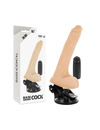 BASECOCK - REALISTIC NATURAL REMOTE CONTROL VIBRATOR WITH TESTICLES 20 CM D-223023