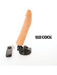 BASECOCK - REALISTIC VIBRATOR REMOTE CONTROL FLESH 21 CM D-223025