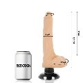 BASECOCK - REALISTIC VIBRATOR 2-1 FLESH 18.5 CM