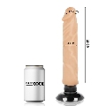 BASECOCK - REALISTIC VIBRATOR 2-1 FLESH 20 CM