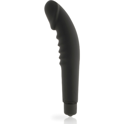 DOLCE VITA - REALISTIC PLEASURE BLACK SILICONE D-225103