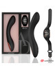 Vibrador Annezs Desire Curve Preto e Dourado