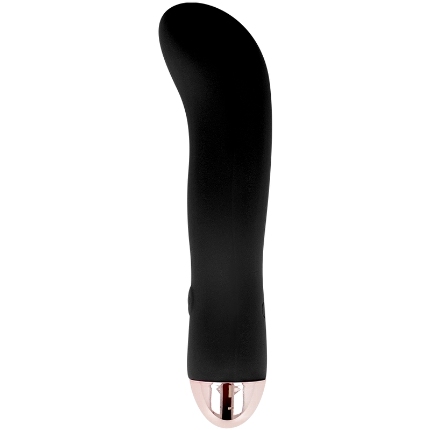 DOLCE VITA - RECHARGEABLE VIBRATOR TWO BLACK 7 SPEED D-228452