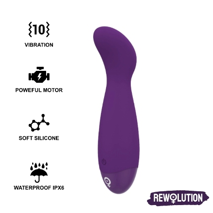 REWOLUTION - REWOPULSE FLEXIBLE VIBRATOR G-POINT STIMULATOR D-228563