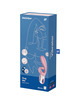 SATISFYER - HUG ME VIBRADOR RABBIT APP ROSA