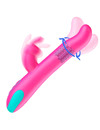 HAPPY LOKY - PLUTO RABBIT VIBRATOR ROTATOR WATCHME WIRELESS TECHNOLOGY COMPATIBLE D-232450