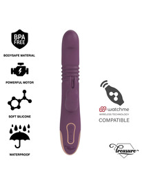 TREASURE - BASTIAN RABBIT UP DOWN, ROTATOR VIBRATOR COMPATIBLE WITH WATCHME WIRELESS TECHNOLOGY