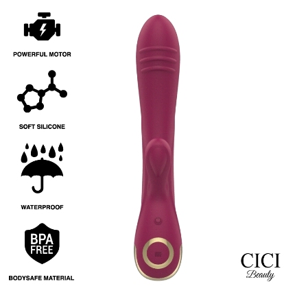 CICI BEAUTY - PREMIUM SILICONE RABBIT VIBRATOR D-232462