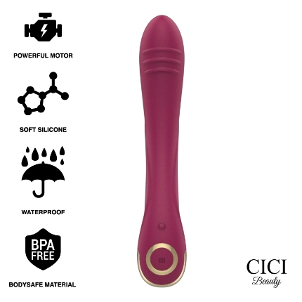 CICI BEAUTY - PREMIUM SILICONE G-SPOT VIBRATOR D-232463