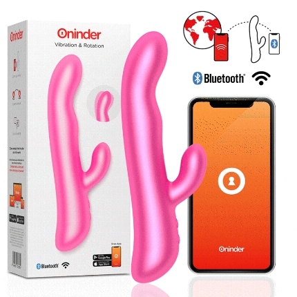 ONINDER - OSLO VIBRATION ROTATION PINK - FREE APP D-232586