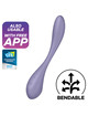 SATISFYER G-SPOT FLEX 5 MULTI VIBRATOR - BLUE D-232743