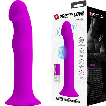 PRETTY LOVE - MURRAY VIBRATOR AND G-POINT STIMULATOR PURPLE D-233394