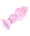 Plug Vidro Rosa Espiral,238004