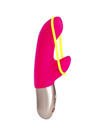 Vibrador Fun Factory Amorino Rosa e Amarelo