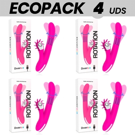 ECOPACK 6 UDS - DIVERSIA BUNNY ROTATION 24 CM