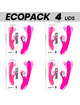 ECOPACK 6 UDS - DIVERSIA BUNNY WAVES 24 CM