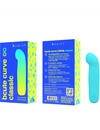 B SWISH - BCUTE CURVE INFINITE CLASSIC RECHARGEABLE VIBRATOR BLUE SILICONE D-236025