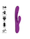 INTENSE - APOLO RECHARGEABLE MULTIFUNCTION VIBRATOR 7 VIBRATIONS WITH SWINGING MOTION PURPLE D-236481