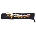 Bolas Anais em Vidro Dourado 18 cm