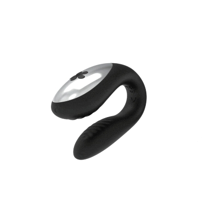 brilly glam - we love vibrador para parejas control remoto negro