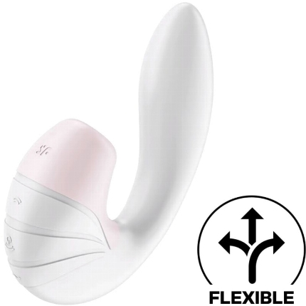 satisfyer - supernova air pulse stimulator vibration white D-231191