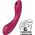 satisfyer - curve trinity 1 air pulse vibration red