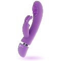 intense - susy silicon rabbit lilac oscillating vibrator