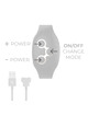 watchme - reloj control remoto wireless technology azabache y cobre