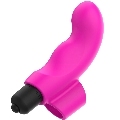 ohmama - vibrador dedal rosa neon xmas edition