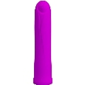 pretty love - curtis mini super power vibrator 12 violet silicone vibrations