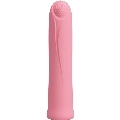 pretty love - curtis mini super power vibrator 12 pink silicone vibrations