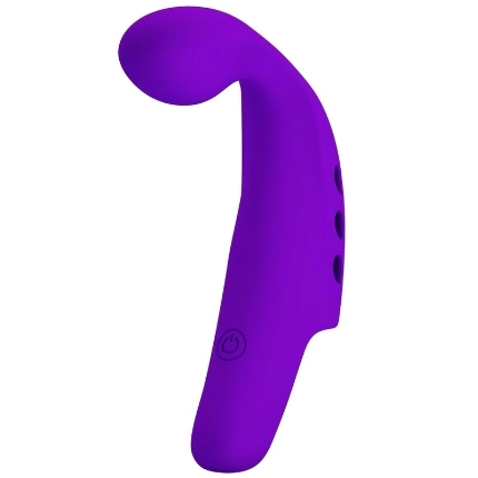 pretty love - gorgon purple rechargeable finger vibrator D-237578