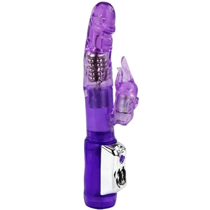 Vibrador Rabbit Baile Super Sex Roxo,D-199978