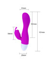 Vibrador Rabbit Pretty Love Kyle Roxo,D-220237