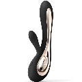 lelo - soraya 2 black rabbit vibrator