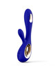 lelo - soraya wave vibrador rabbit midnight azul