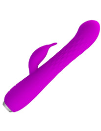 pretty love - molly vibrador con rotacion recargable
