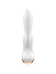 satisfyer double flex vibrador app - blanco