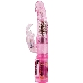 Vibrador Rabbit Baile com Rotação Rosa