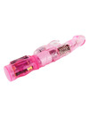 Vibrador Rabbit Baile com Rotação Rosa,D24-149095RS