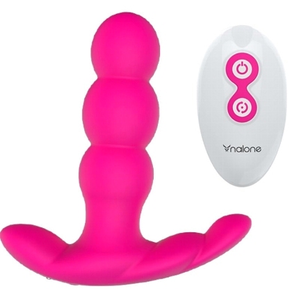 nalone - pearl anal vibrator remote control black D-214862